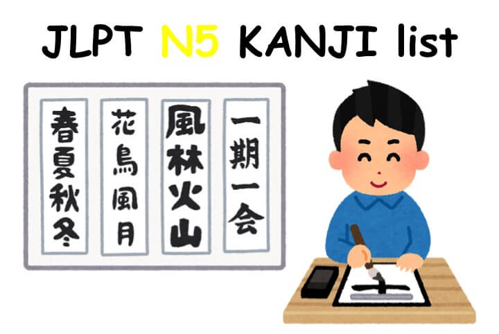 JLPT N5 漢字リスト