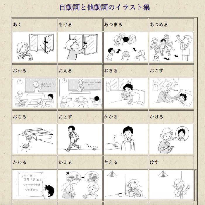 日本語教師が絵カードを作るときに役立つサイト イラスト教材 日本語net