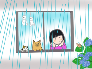 【オノマトペ】ザーザーの意味と例文