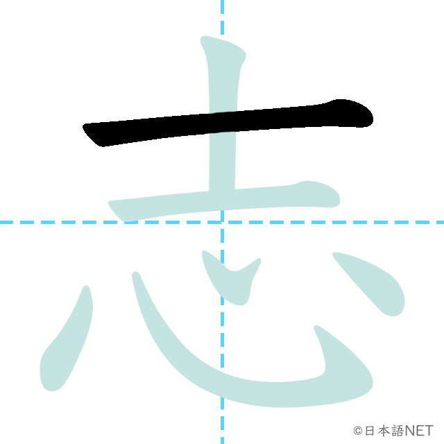 【JLPT N2漢字】「志」の意味・読み方・書き順 - 日本語NET
