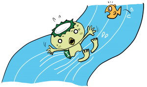 【故事・ことわざ】河童の川流れ