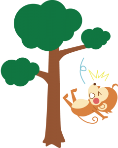 【故事・ことわざ】猿も木から落ちる