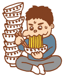 【オノマトペ】ズルズルの意味と例文