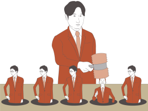 【故事・ことわざ】出る杭は打たれる