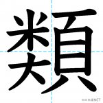 【JLPT N3漢字】「類」の意味・読み方・書き順