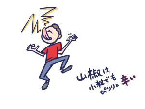 【故事・ことわざ】山椒は小粒でもぴりりと辛い（さんしょうはこつぶでもぴりりとからい）