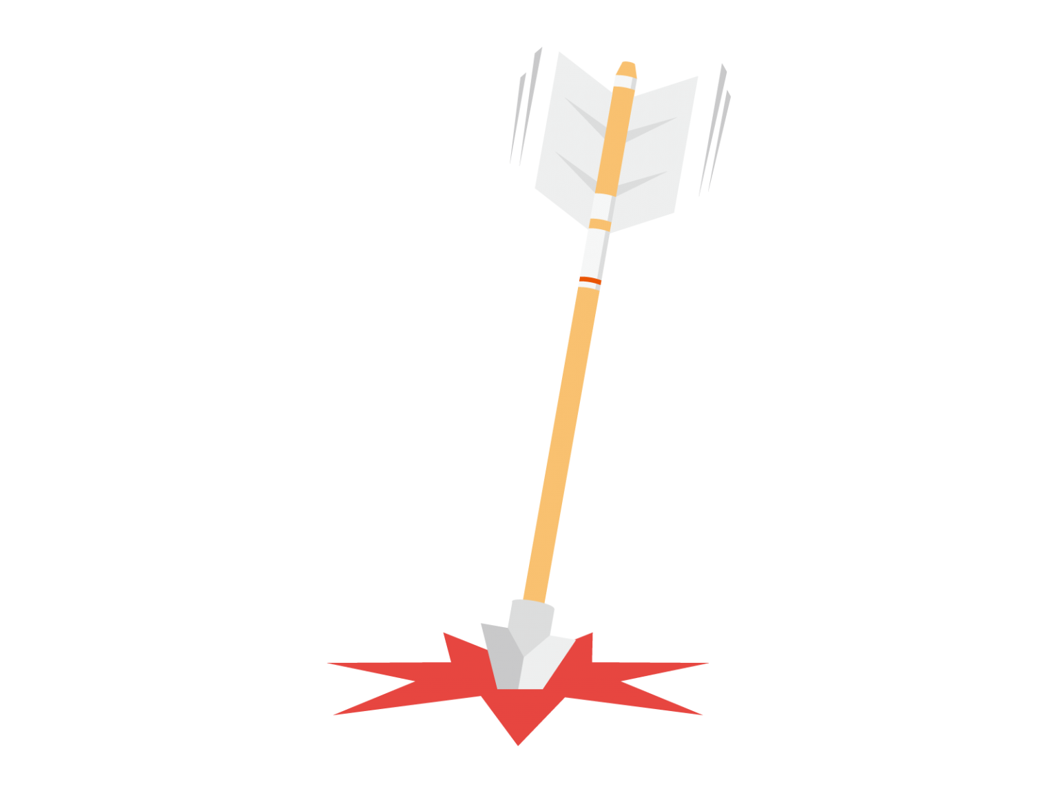 【故事・ことわざ】白羽の矢が立つ（しらはのやがたつ）