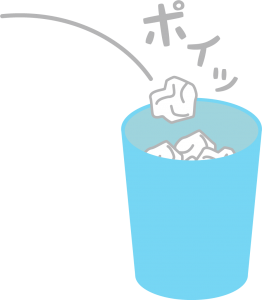 【オノマトペ】ポイッの意味と例文